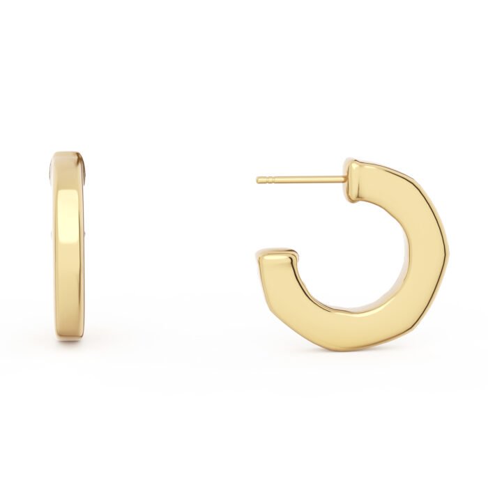 14K gold earrings