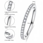 925 Sterling Silver Zirconia Ring