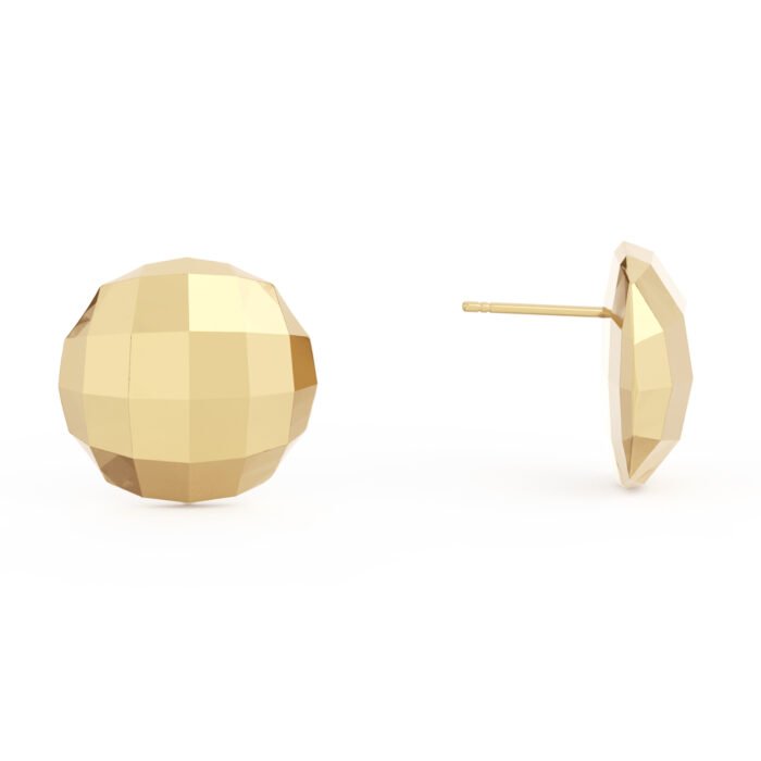 14k Gold Plated Stud Earrings