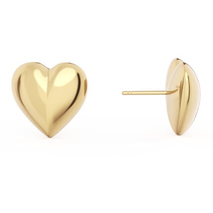 14k Gold Plated Stud Earrings