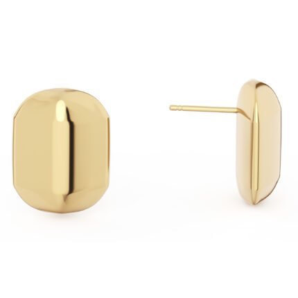 14k Gold Plated Stud Earrings