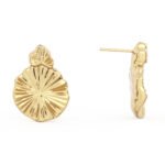 14k Gold Plated Stud Earrings