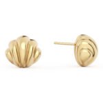 14k Gold Plated Stud Earrings