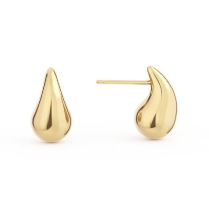 14k Gold Plated Stud Earrings