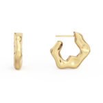 14k Gold Plated Hoop Earrings