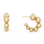 14k Gold Plated Stud Earrings